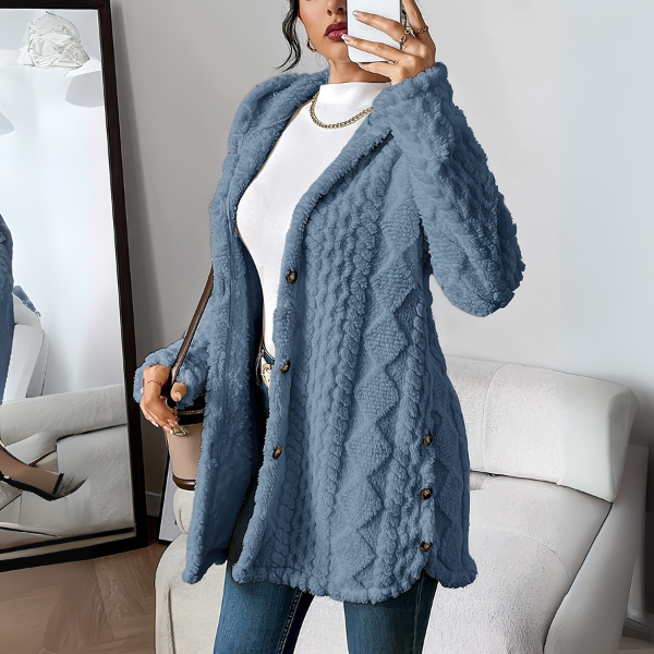 Carla™ | Luxe Hooded Cardigan