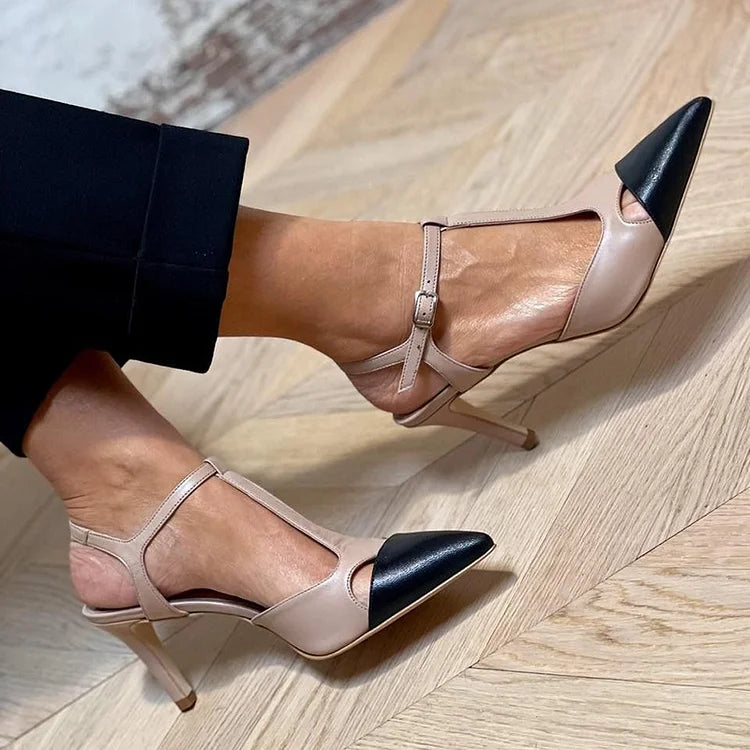 Elance™ | Bicolor Strap Decollete
