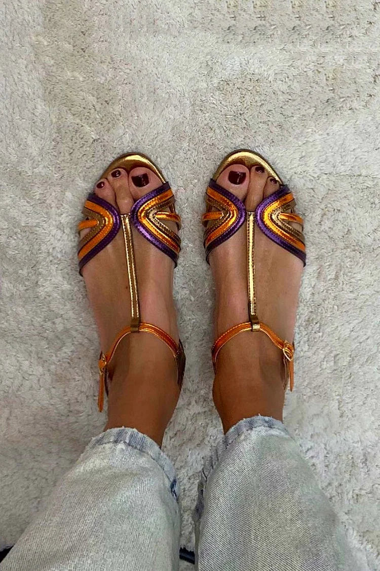 Elance™ | Elegant Multi-Strap Sandals