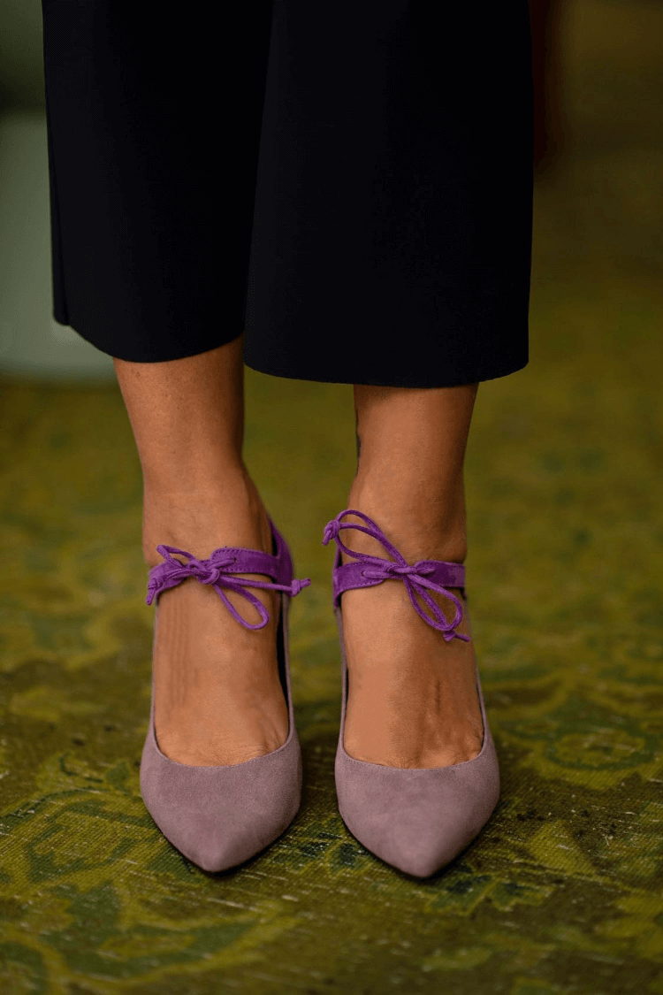 Elance™ | Tied Ankle Pumps