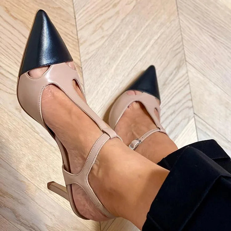 Elance™ | Bicolor Strap Decollete