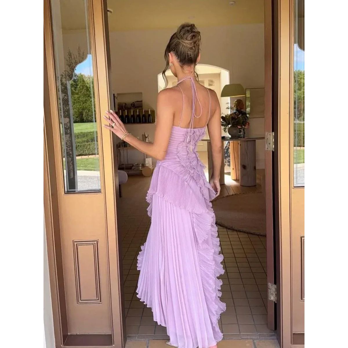 Elance™ | Ruffled Long Dress