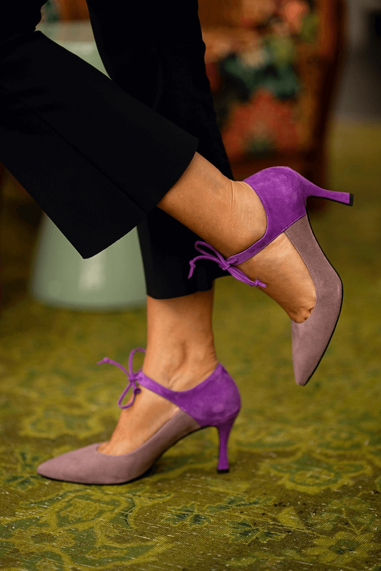Elance™ | Tied Ankle Pumps