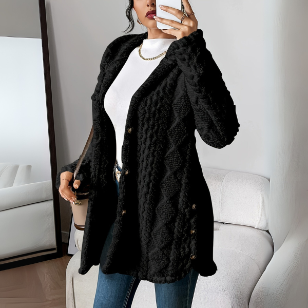 Carla™ | Luxe Hooded Cardigan