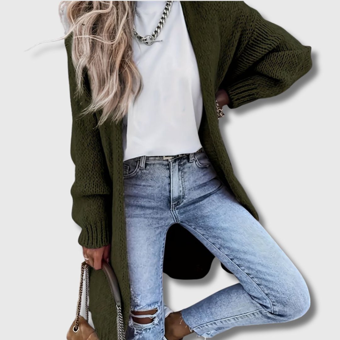 Elance™ | Women's Luxe Long Cardigan