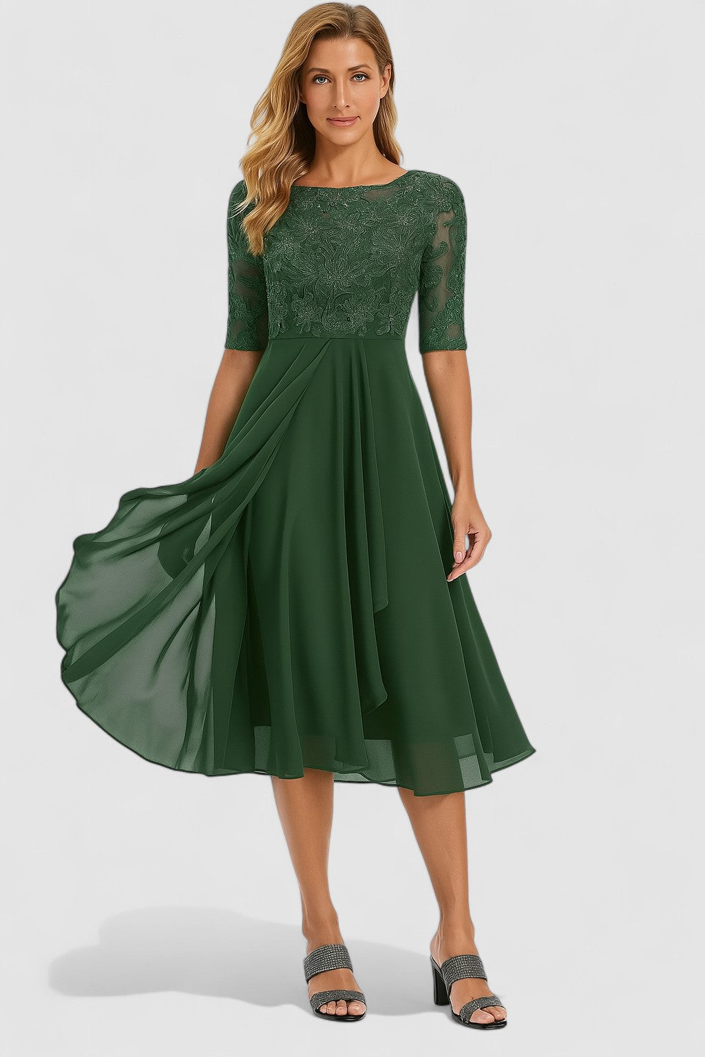 Elance™ | Lace Elegance Dress