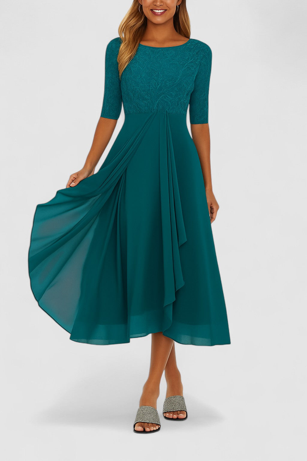 Elance™ | Lace Elegance Dress