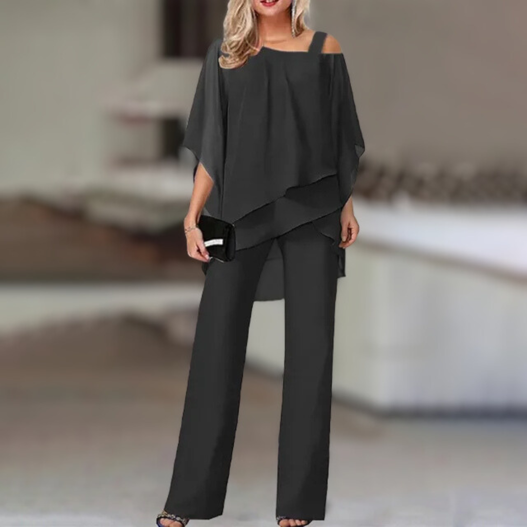 Monique | Elegant Women's Chiffon Set
