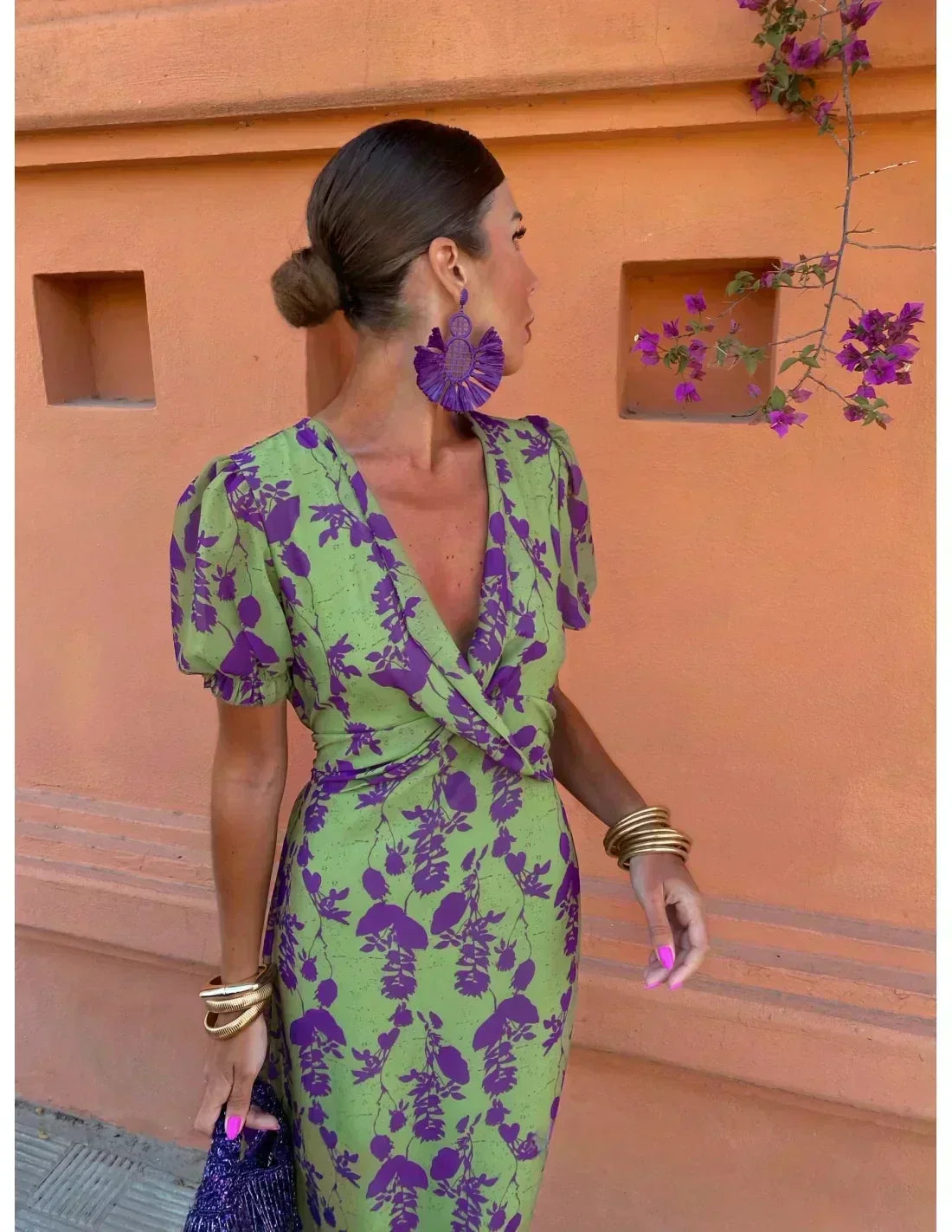 Elance™ | Elegant Women's Printed Dress