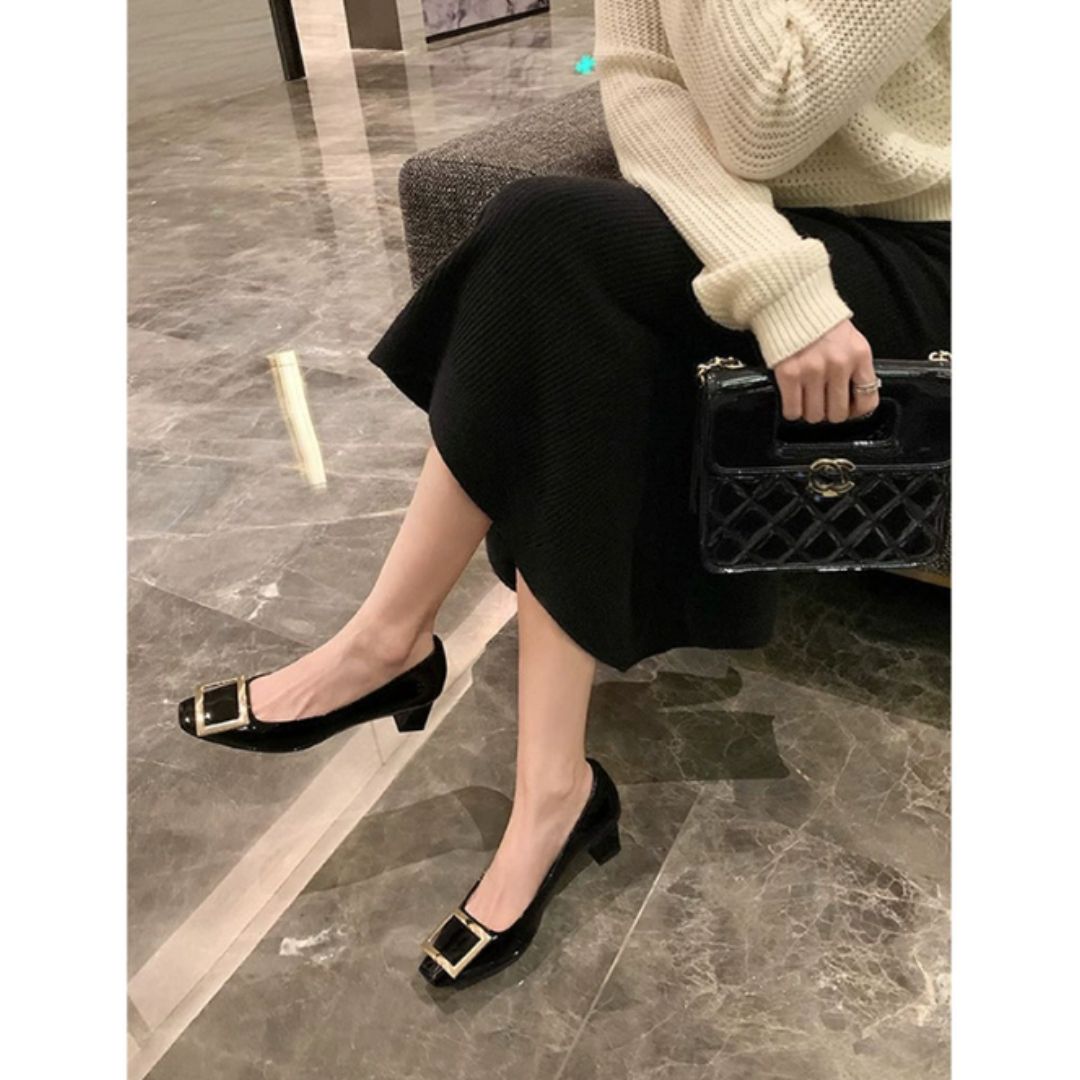 Elance™ | Chic Square Toe Sandals