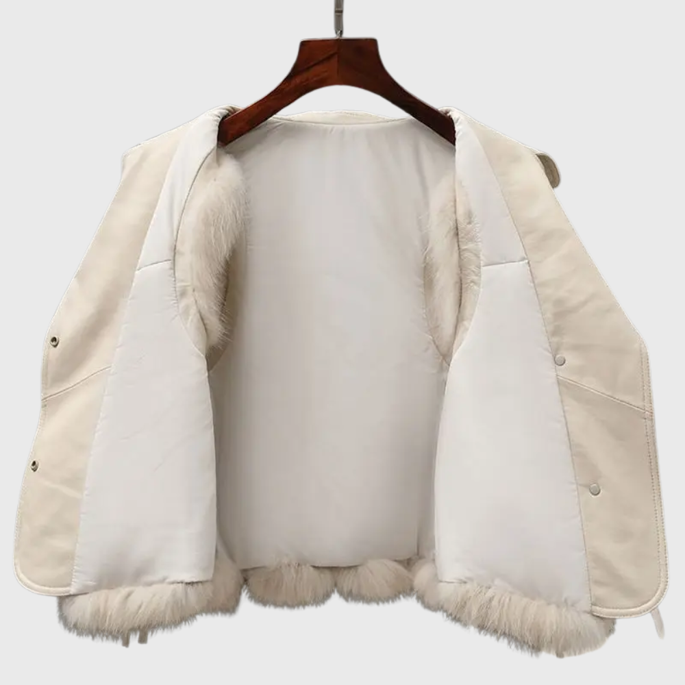 Maeva™ | Elegant Leather Vest