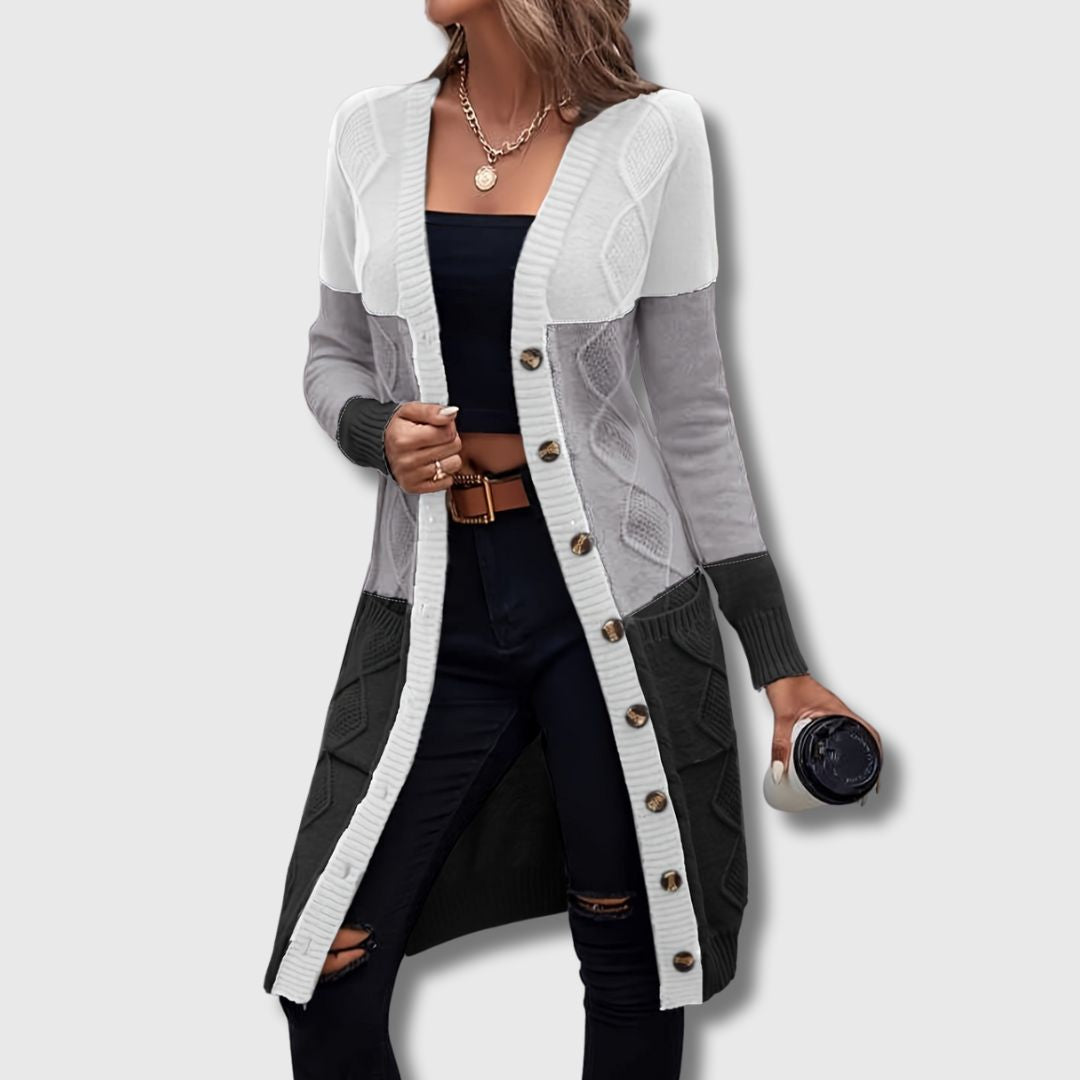 Elance™ | Colette Color Block Cardigan