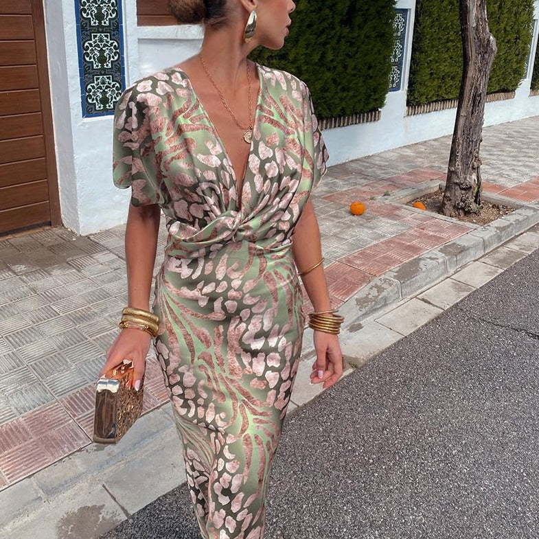 Elance™ | Elegant Silk Dress