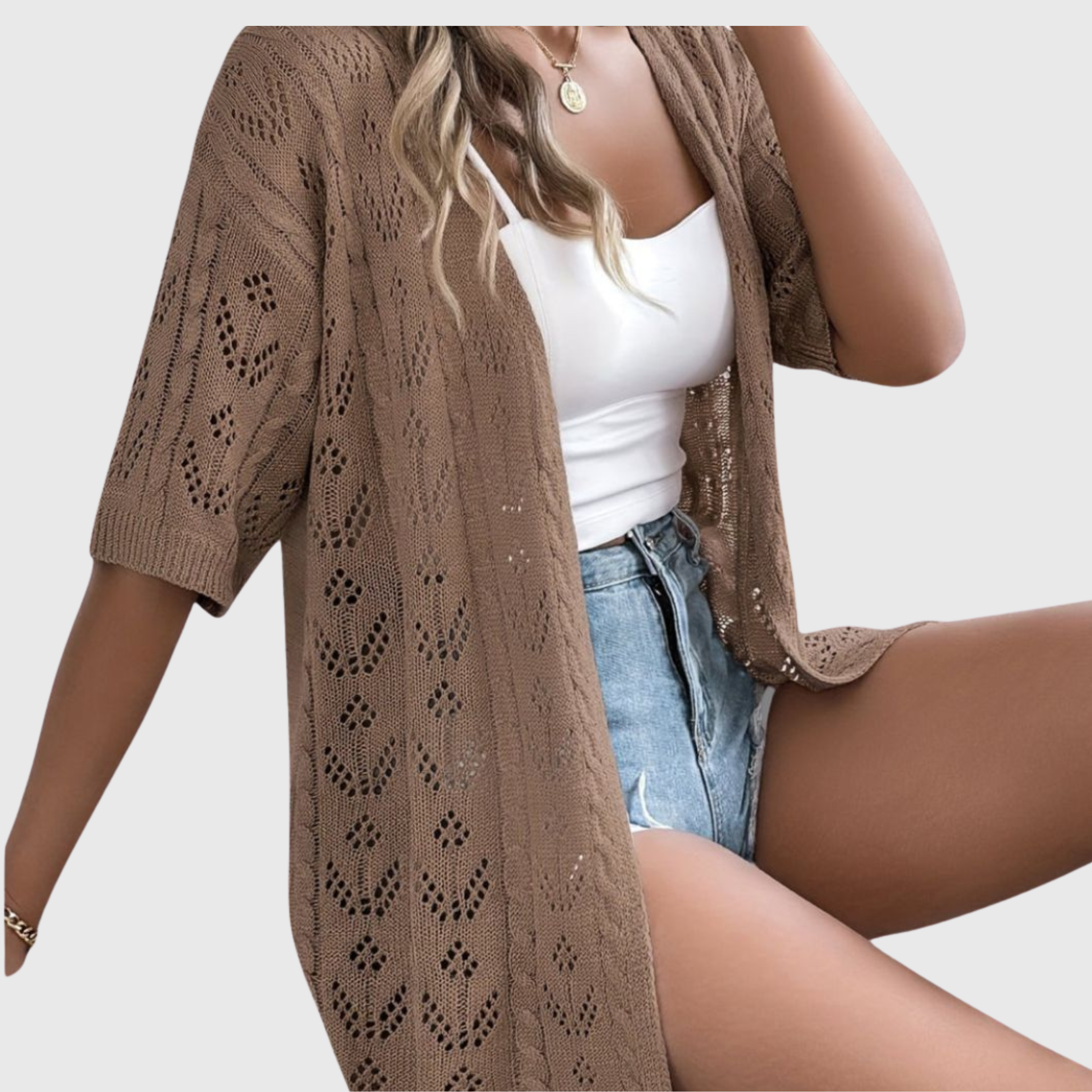 Elance™ | Women's Summer Openwork Cardigan