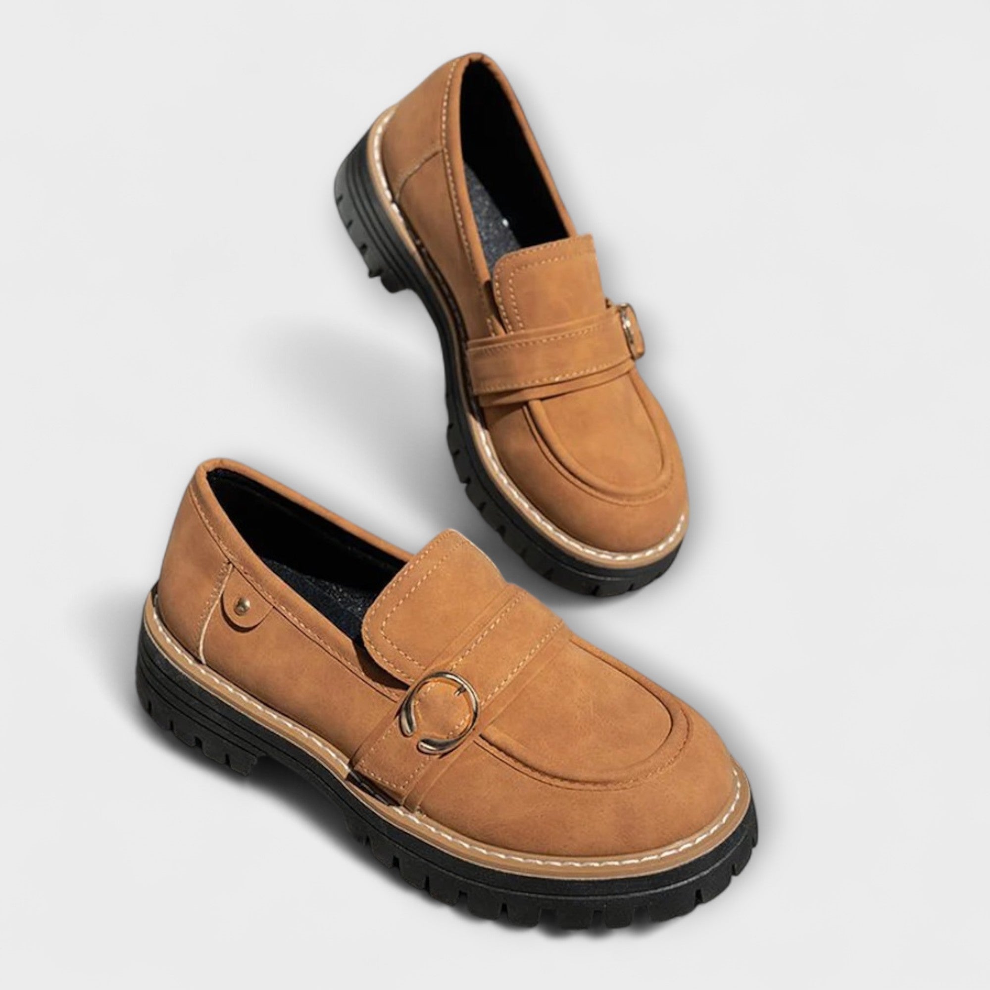 Elance™ | Elegant Rounded Toe Loafers