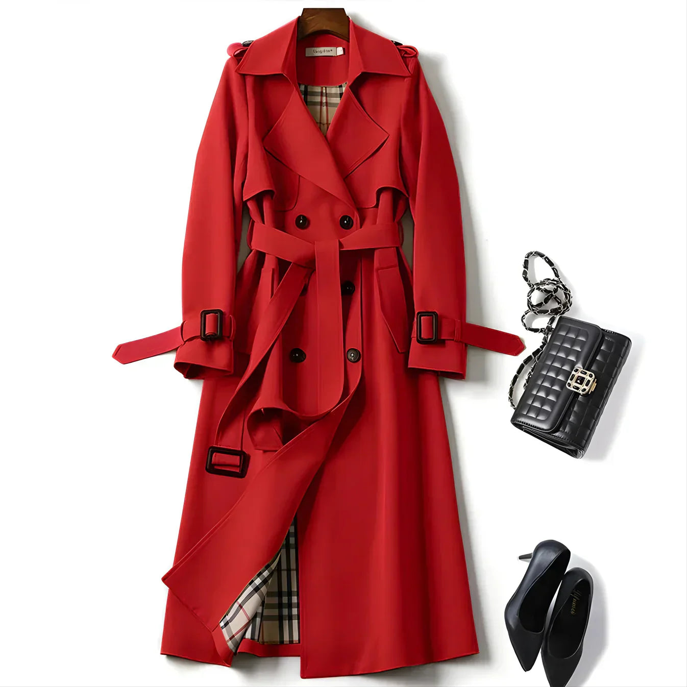 Olivia™ | Elegant Trench Coat with Timeless Style