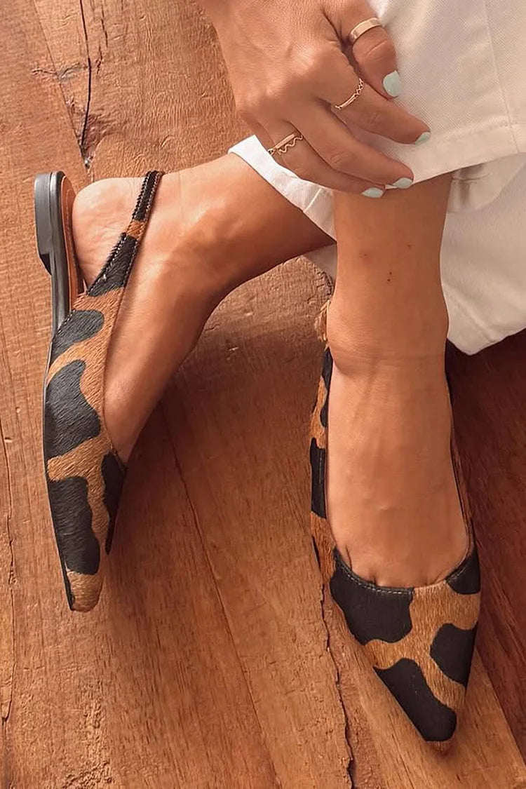 Elance™ | Chic Animal Print Slingbacks