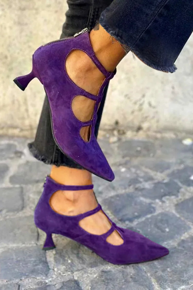 Elance™ | Vintage Mini Heel Pumps