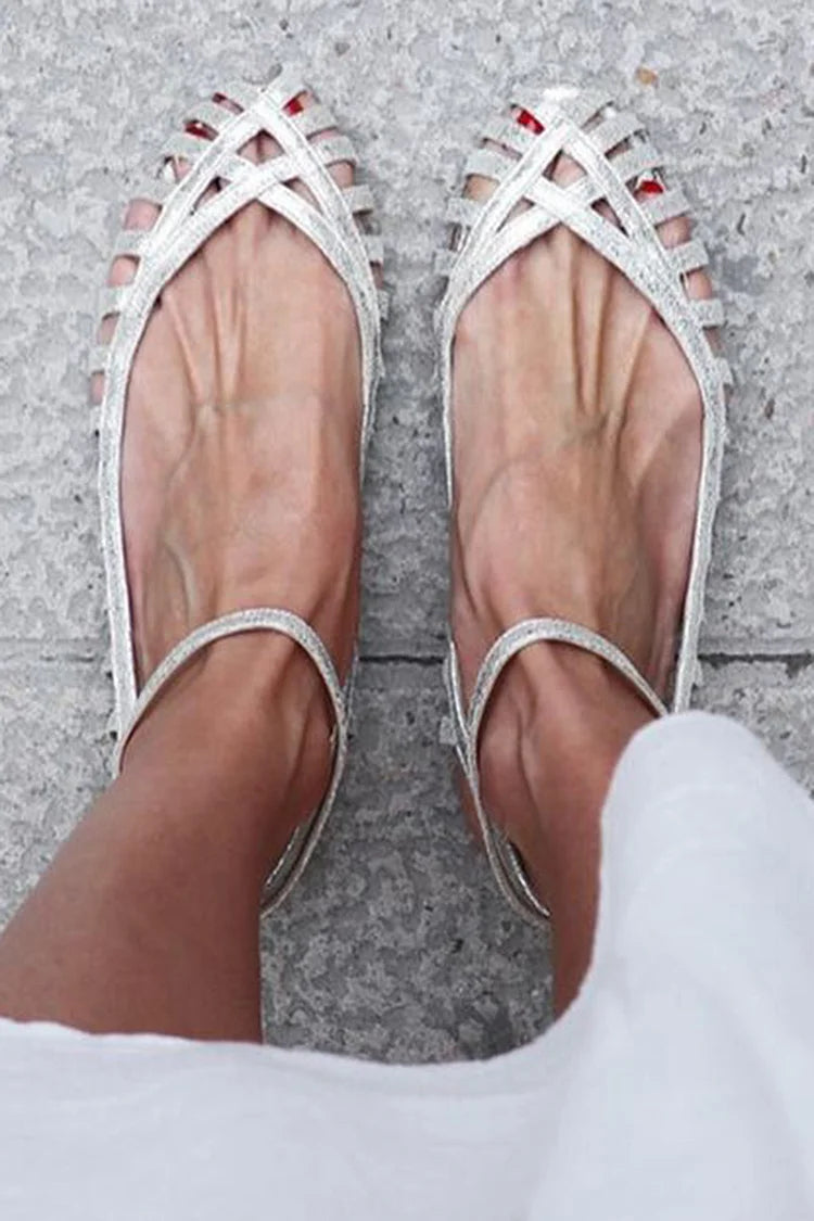 Elance™ | Elegant Ankle Strap Ballerina