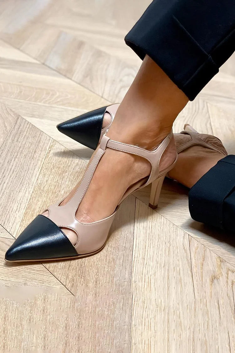 Elance™ | Bicolor Strap Decollete
