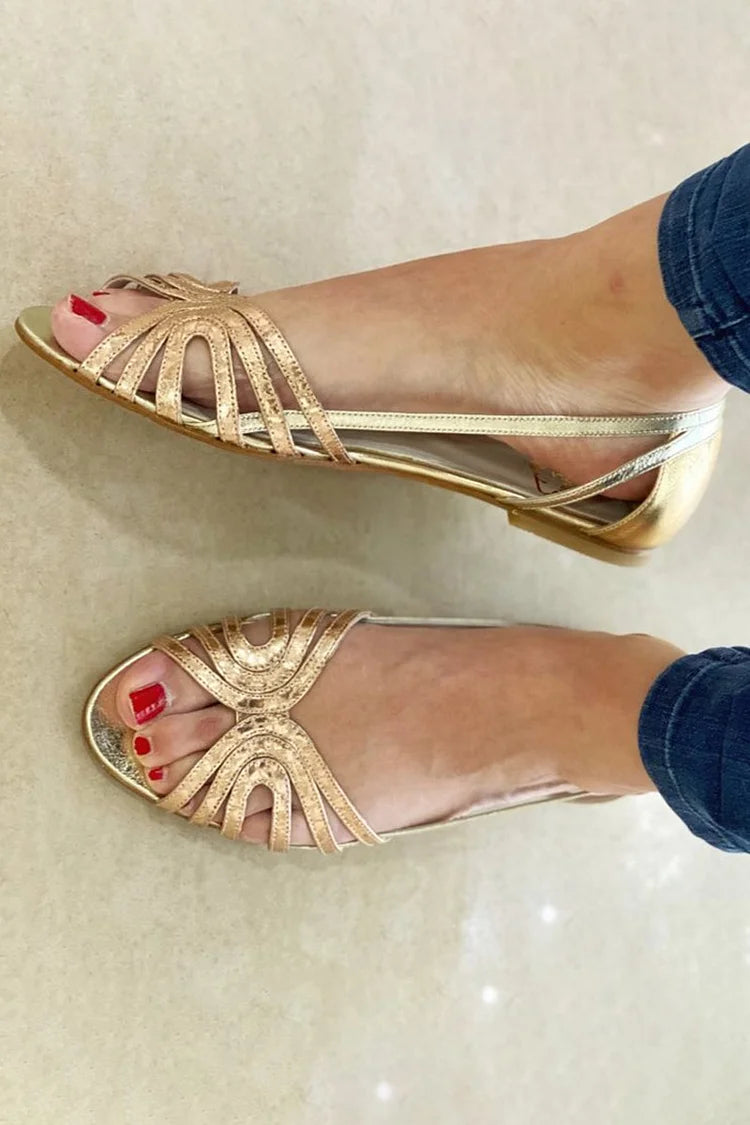 Elance™ | Alberta Cut-Out Slingback Sandal