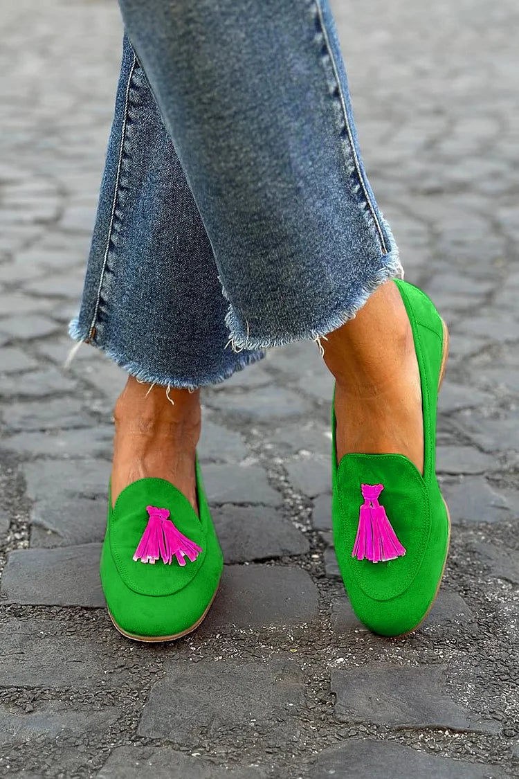 Elance™ | Chic Tassel Loafers