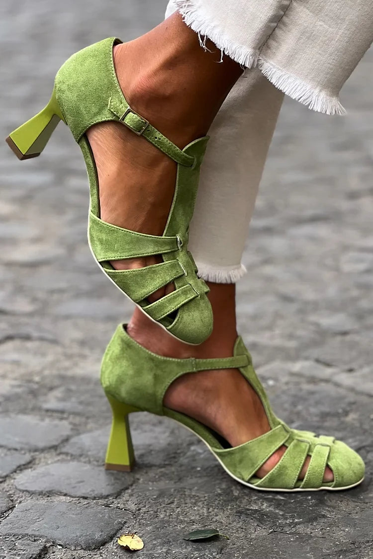 Elance™ | Crisscross Medium Heels