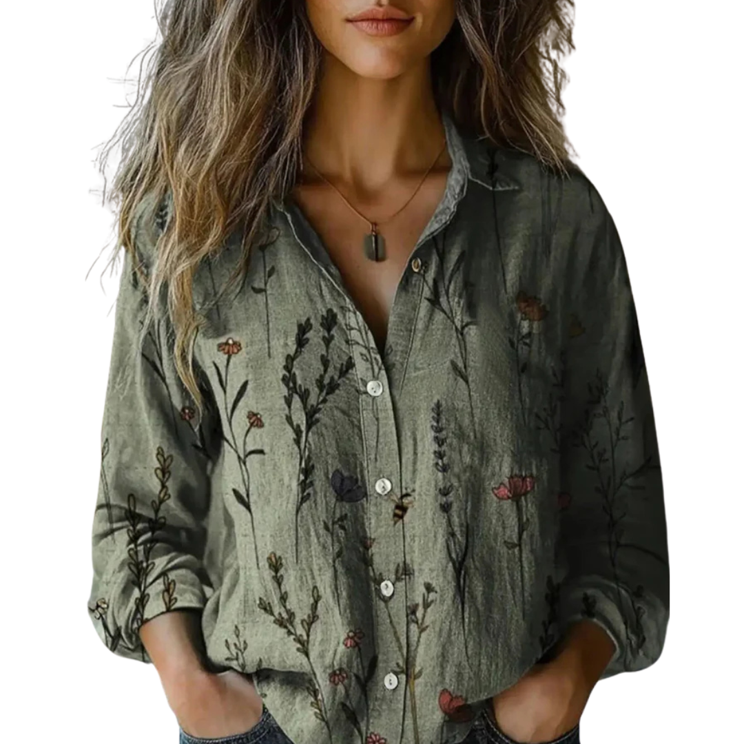 Elance™ | Delphine Vintage Blouse