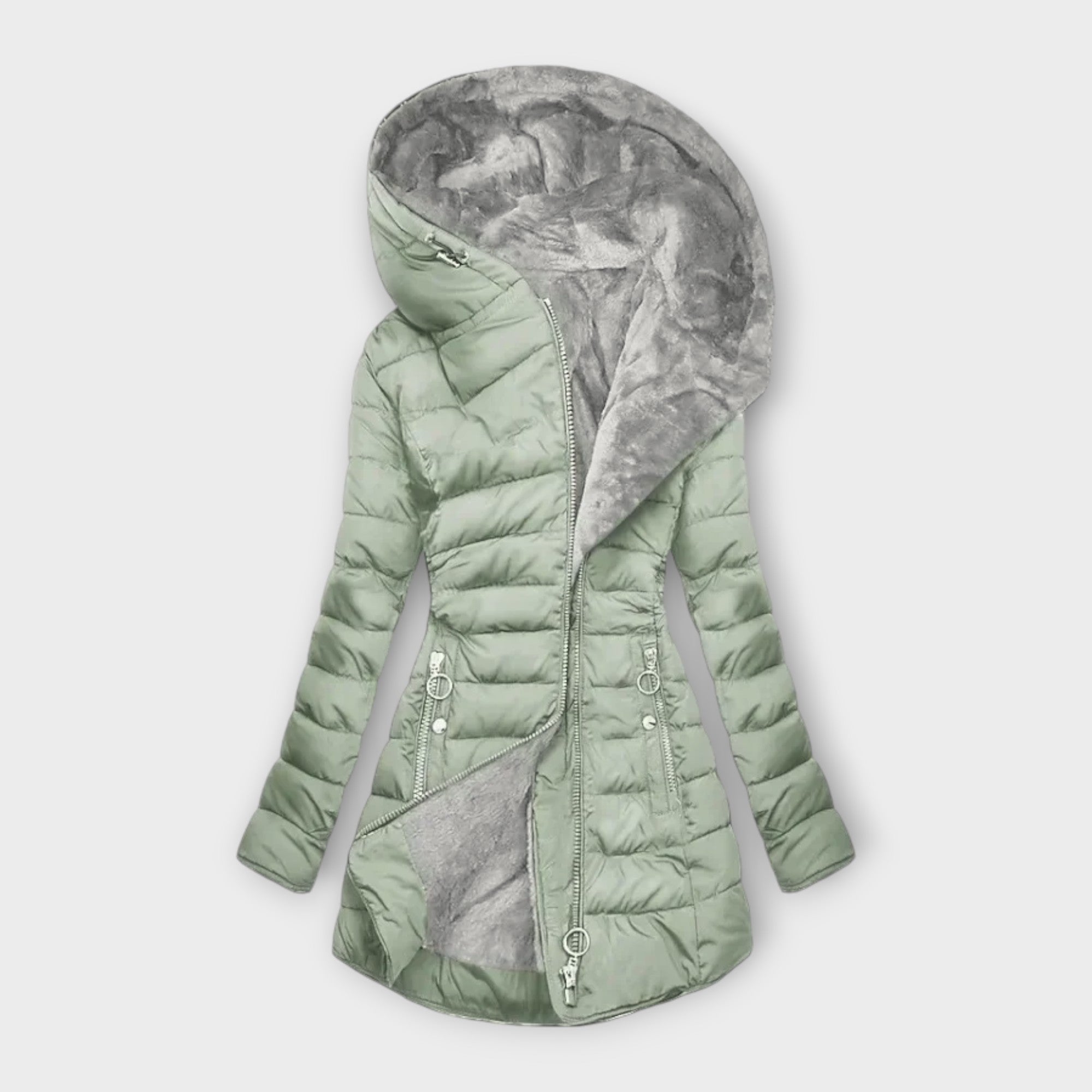 Kori | Cozy Fur-Lined Coat