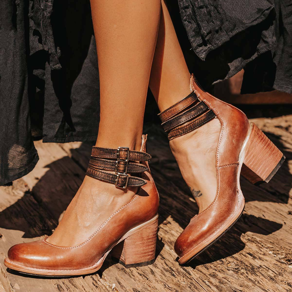 Elance™ | Strapped Heel Elegance