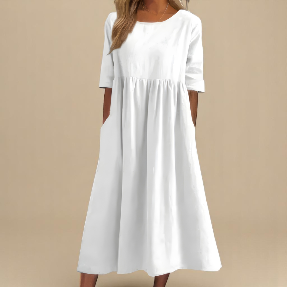 Ava&Claire | Sofia™ Flattering Cotton Dress