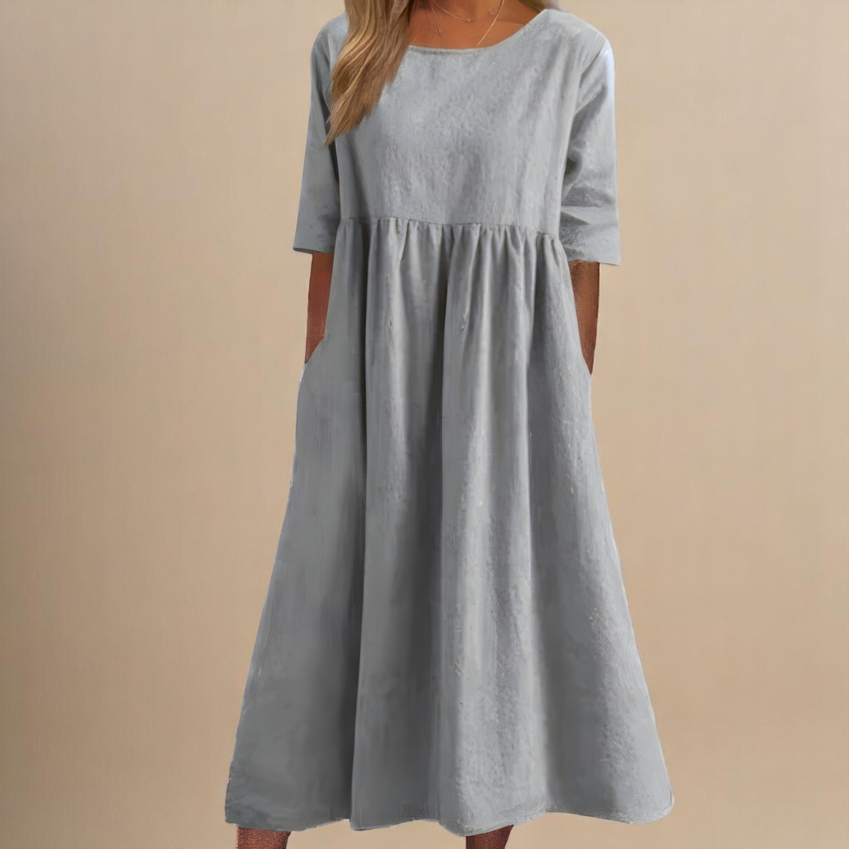 Ava&Claire | Sofia™ Flattering Cotton Dress