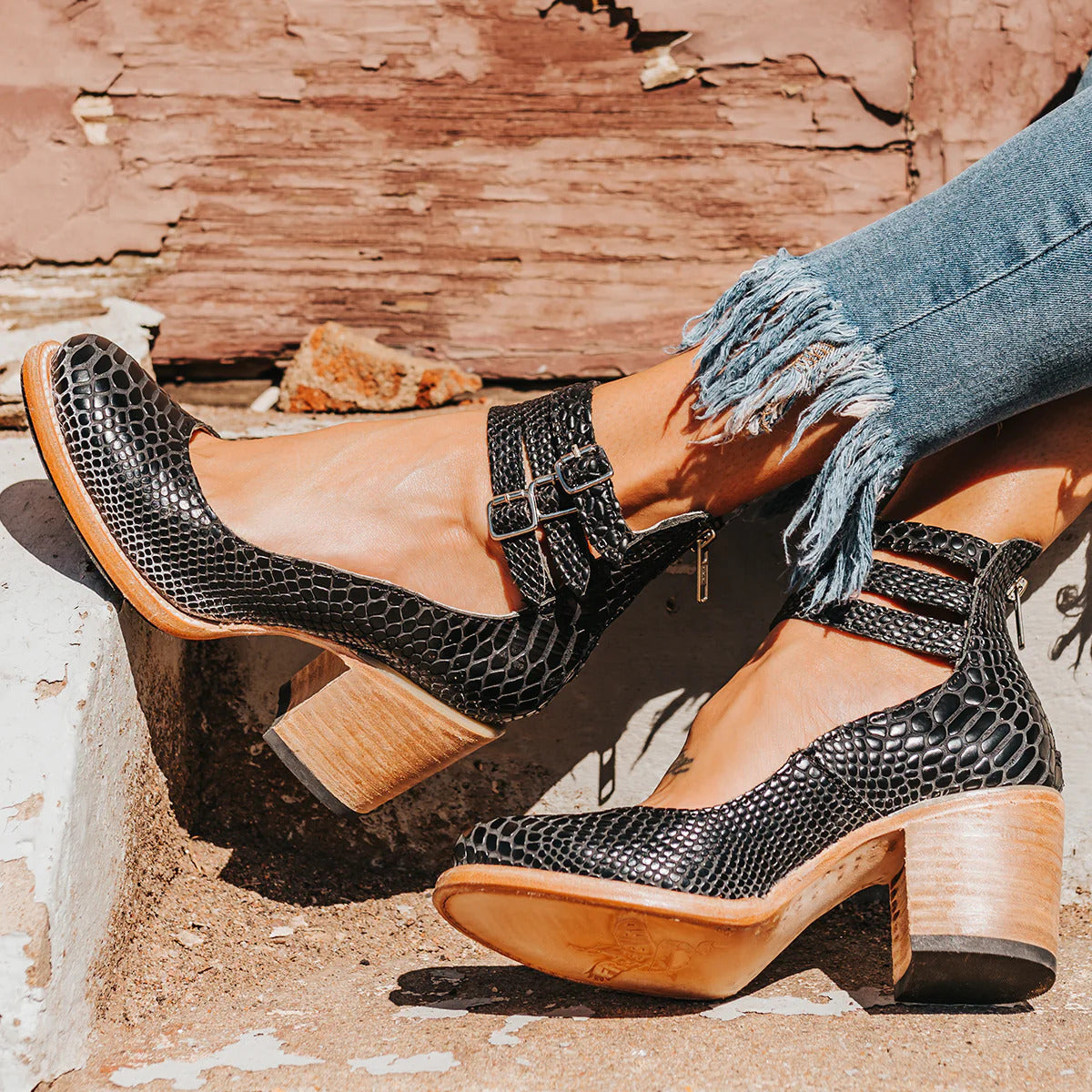 Elance™ | Strapped Heel Elegance