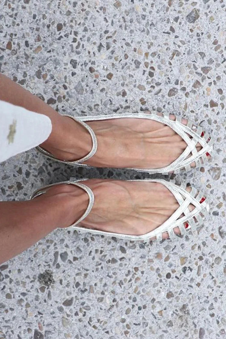 Elance™ | Elegant Ankle Strap Ballerina