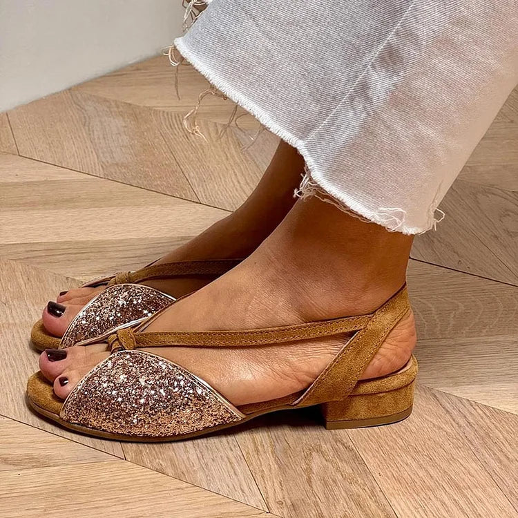 Elance™ | Chic Glitter Sandals