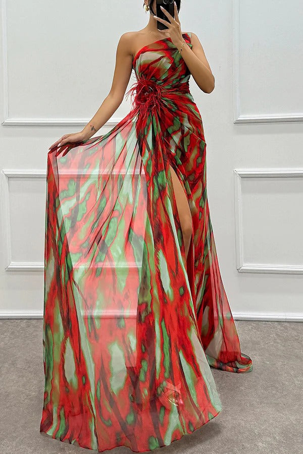 Elance™ | Luxe Vibrant Maxi Dress