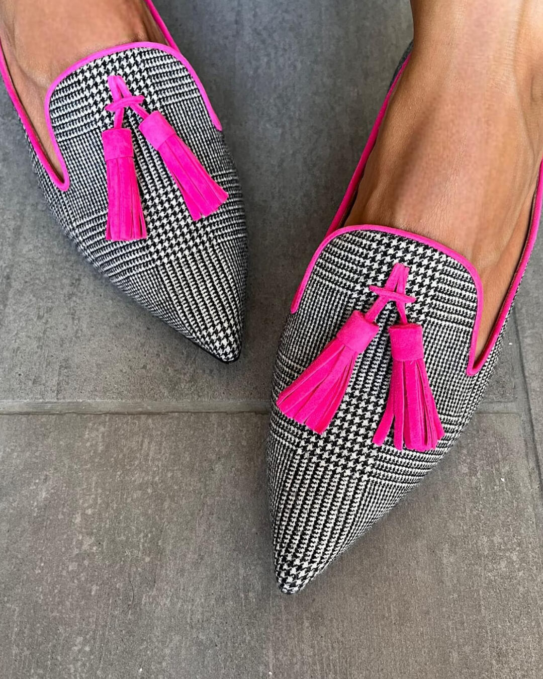 Elance™ | Elegant Tassel Pointed Loafers