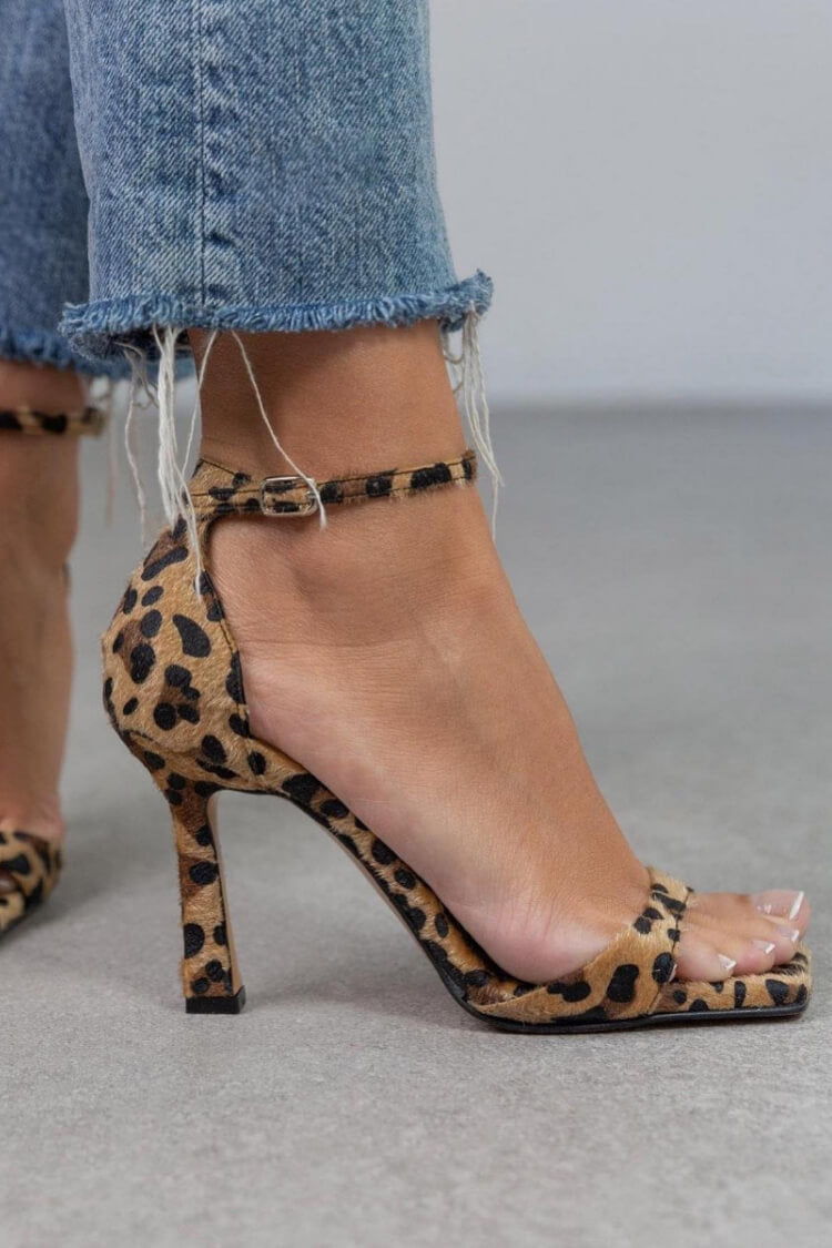 Elance™ | Chic Animal Print Sandals