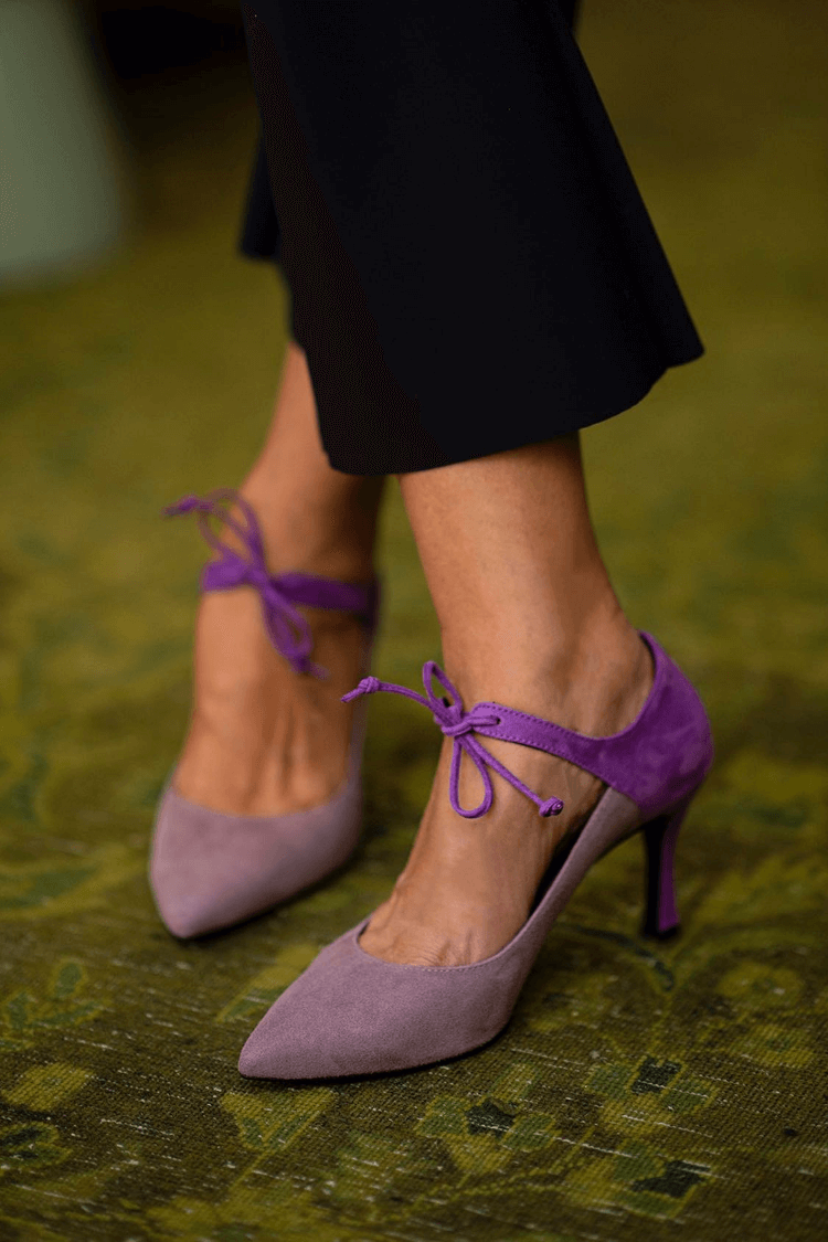 Elance™ | Tied Ankle Pumps