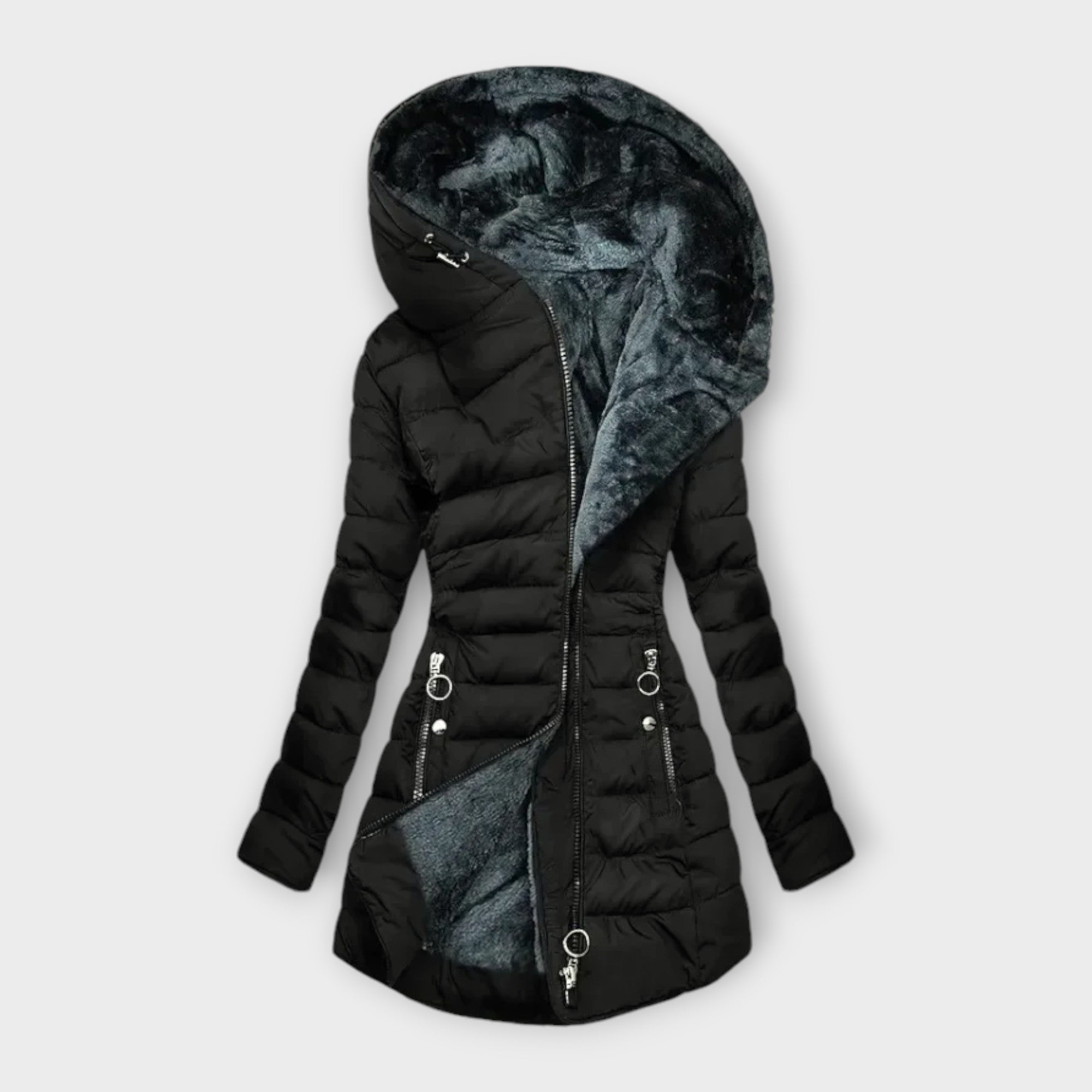 Kori | Cozy Fur-Lined Coat