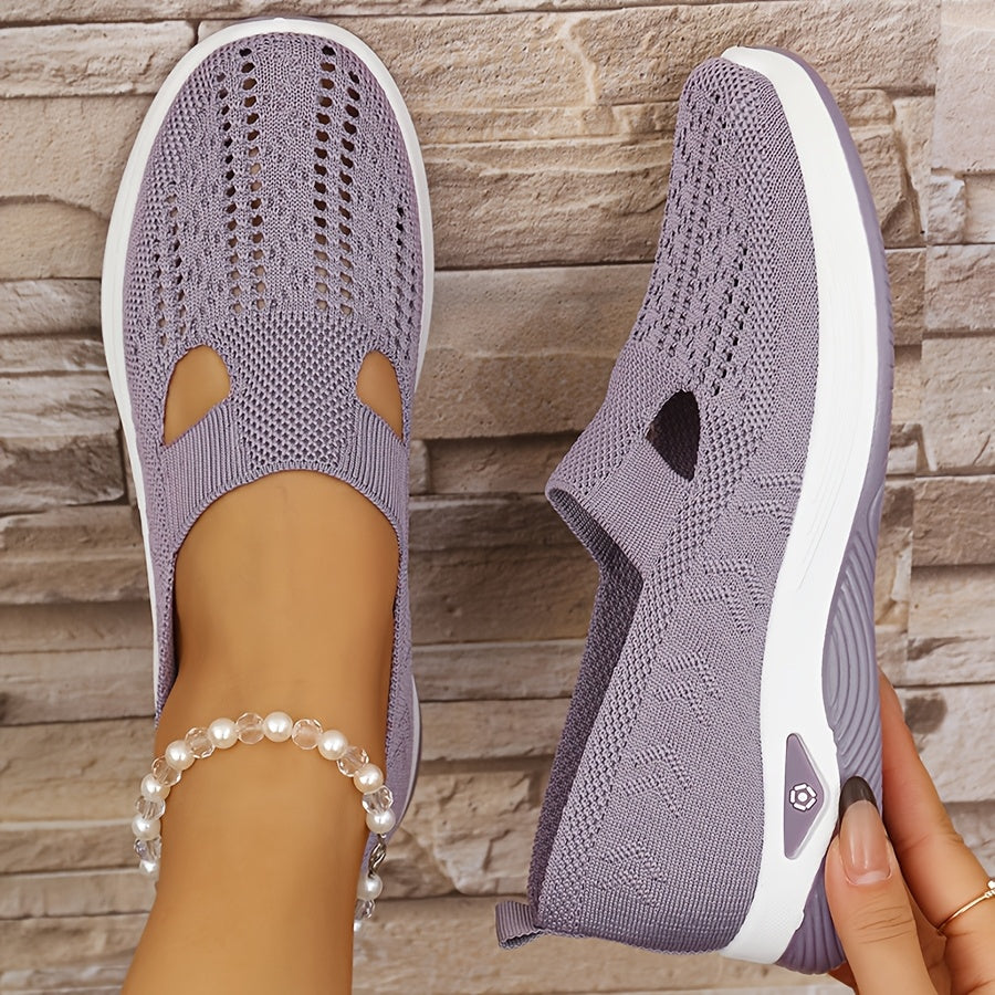 AirWeave™ Breathable Slip-On Sneakers
