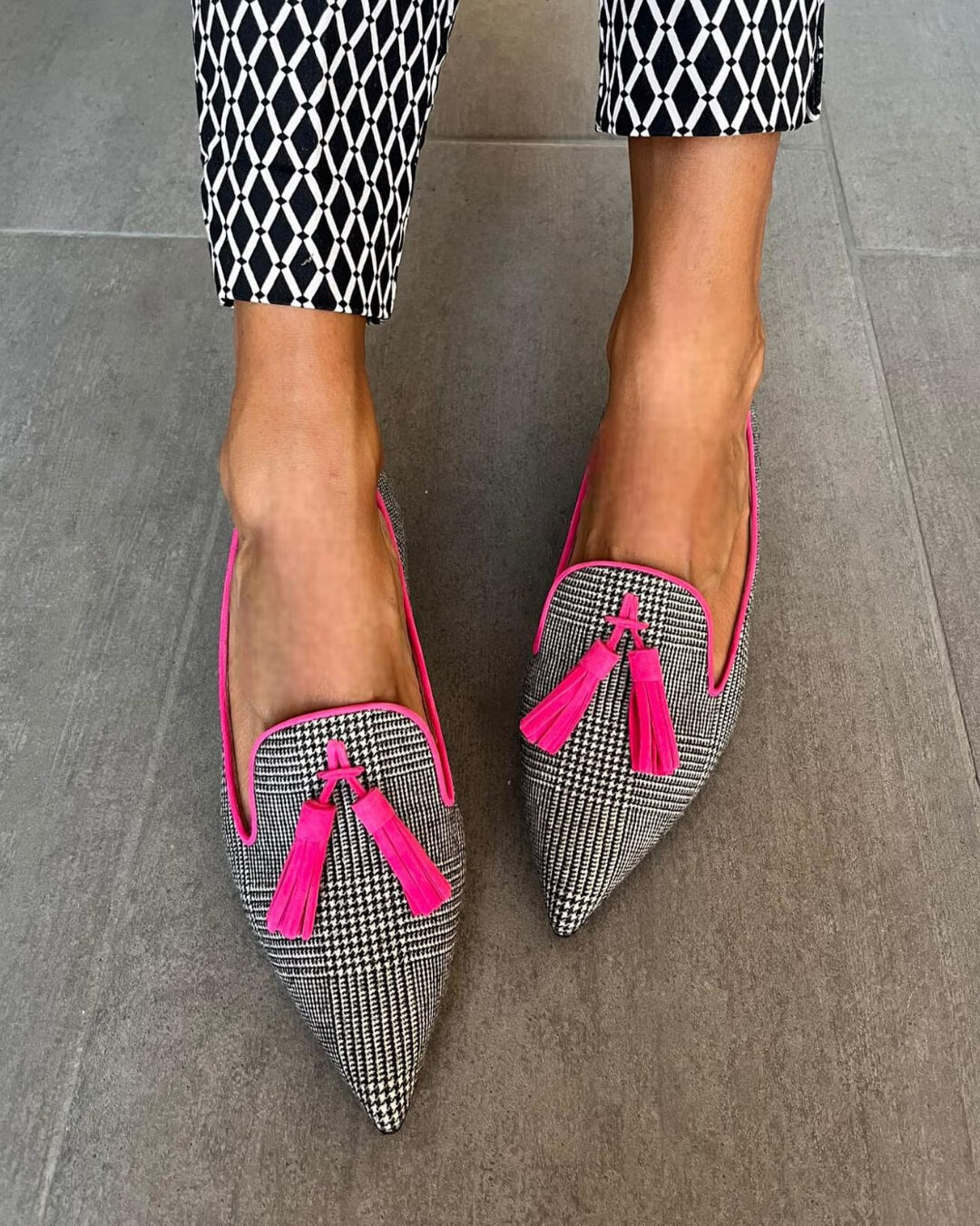 Elance™ | Elegant Tassel Pointed Loafers