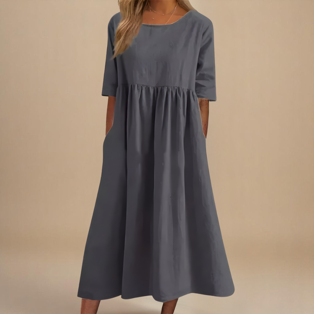 Ava&Claire | Sofia™ Flattering Cotton Dress
