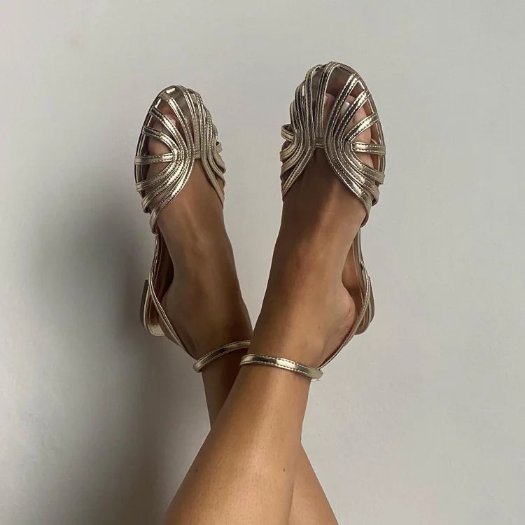 Elance™ | Chic Woven Flat Sandals