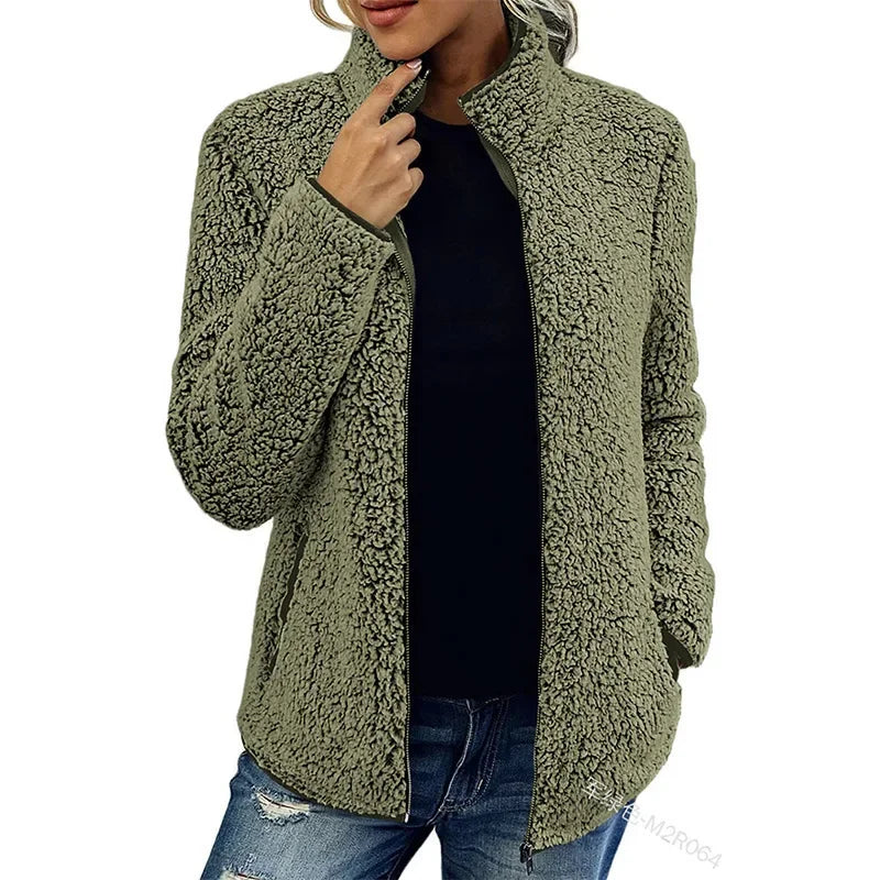 Ava&Claire™ | Elegant Casual Fleece Jacket