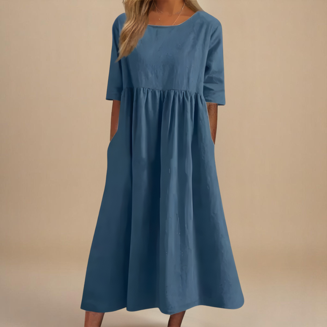 Ava&Claire | Sofia™ Flattering Cotton Dress