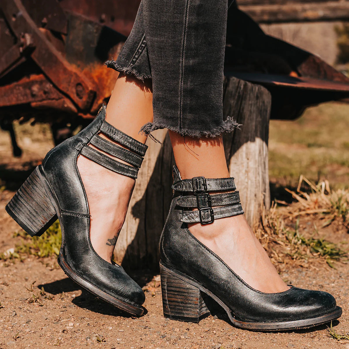 Elance™ | Strapped Heel Elegance