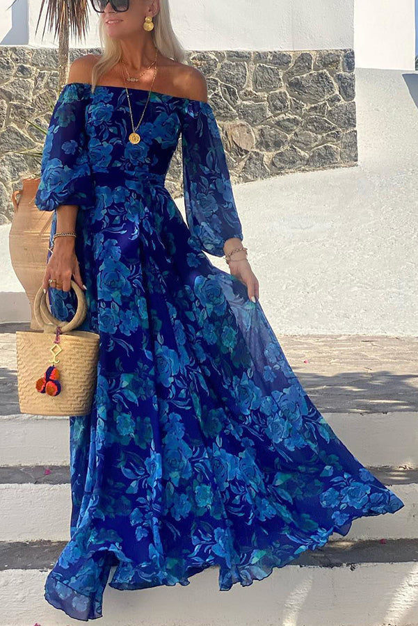 Elance™ | Off-Shoulder Floral Dress