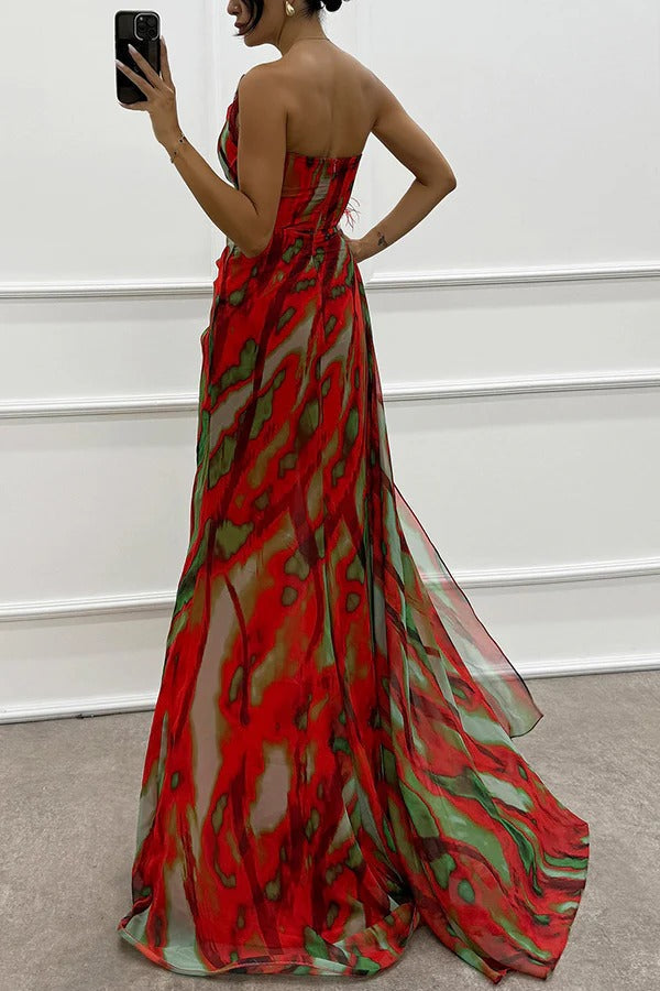 Elance™ | Luxe Vibrant Maxi Dress