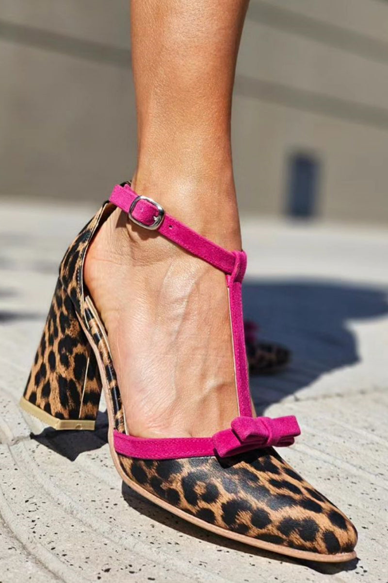 Elance™ | Chic Green Leopard Sandals